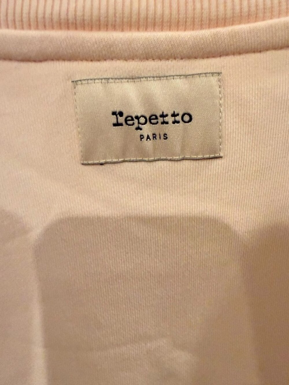 Repetto Essentiels Repetto Sweat Crewneck in Icon Pink LARGE NWOT - Picture 6 of 6